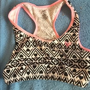 Sports bra.